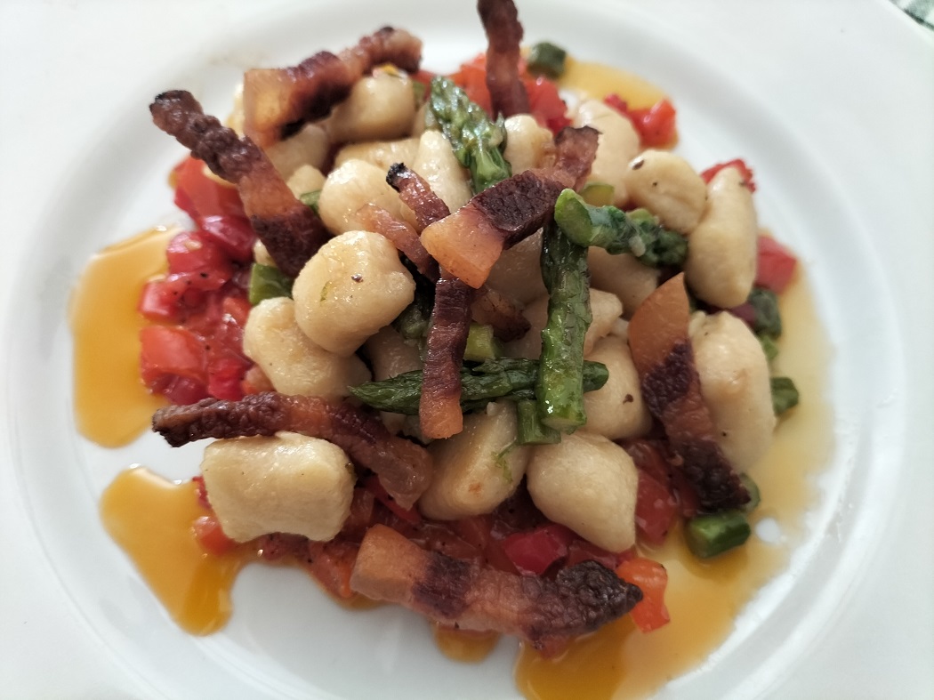 Durum wheat semolina gnocchi