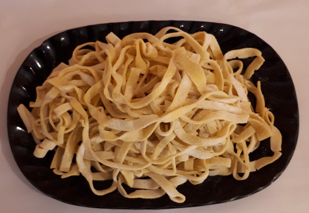 Fettuccine fatte in casa