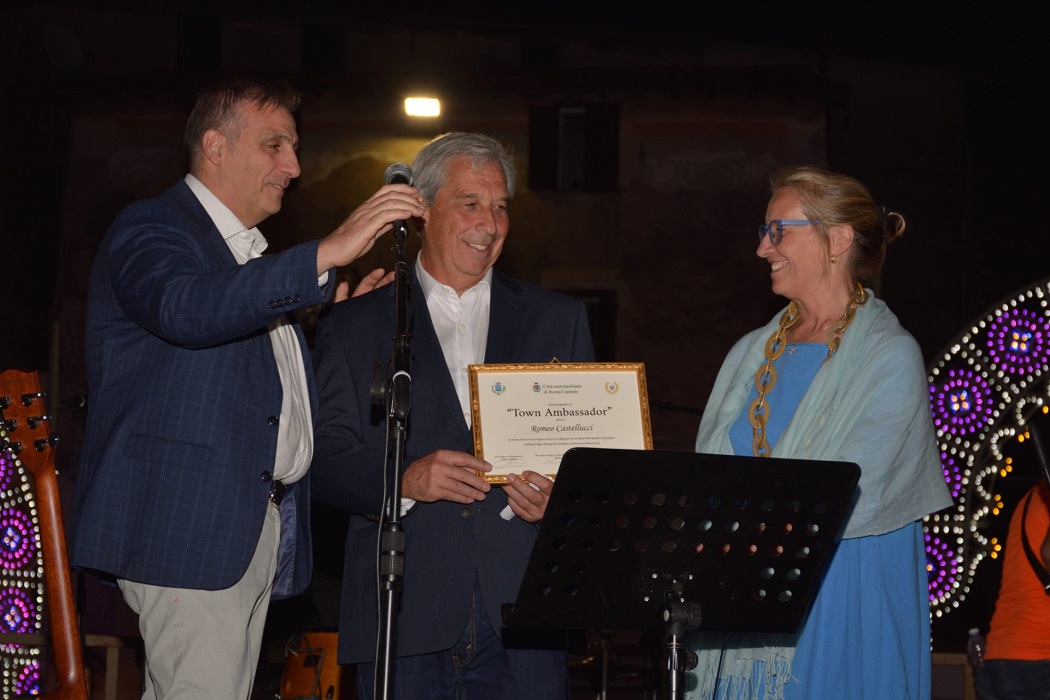 premiazione del Town Ambassador di Montelanico foto by Mauro Riccioni