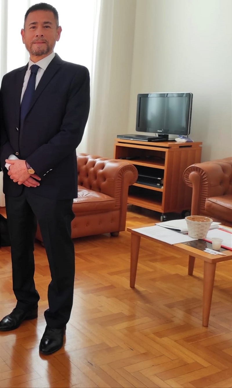 Jaime Javier Noriega Adrianzen, Town Ambassador of Monterotondo