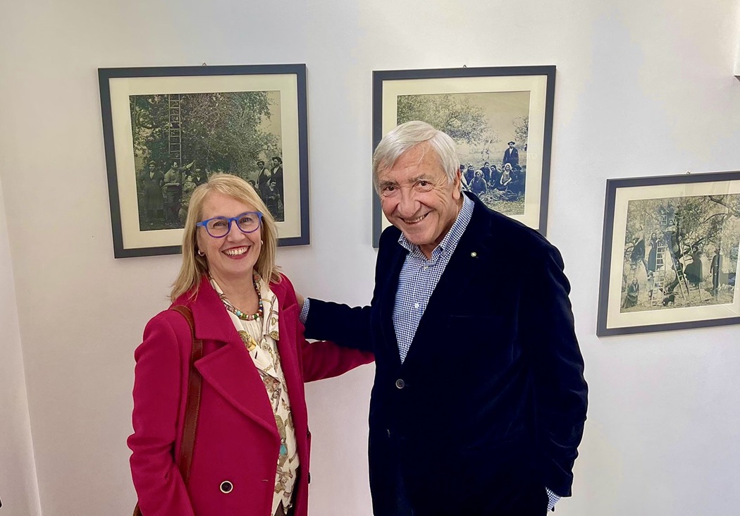 Claudia Bettiol con Enrico Colavita