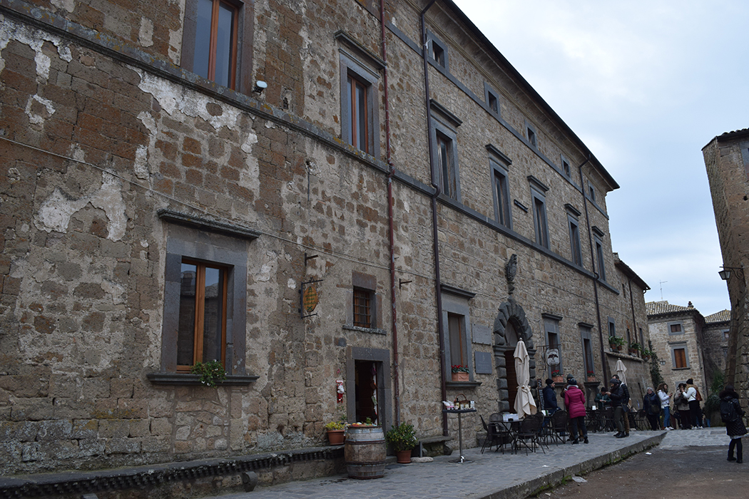 Bagnoregio. Palazzo Alemanni a Civita di Bagnoregio