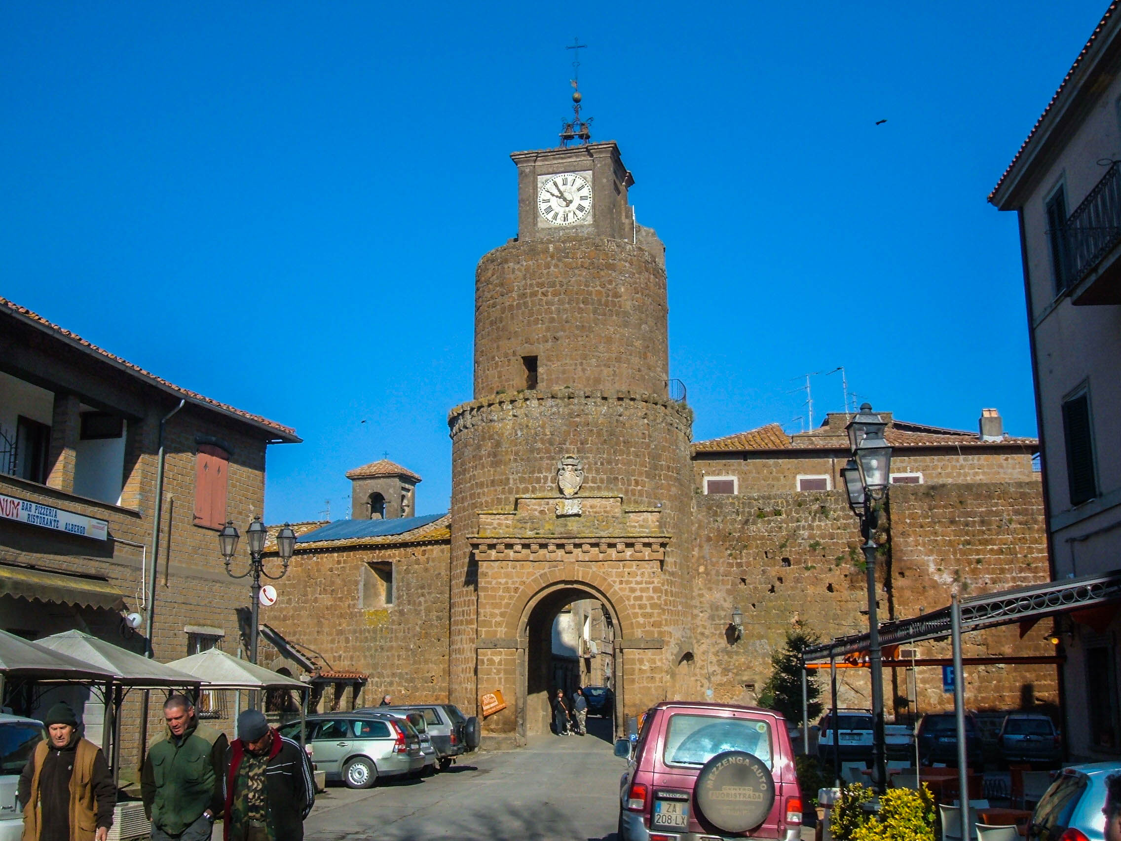 Barbarano Romano. Porta Romana