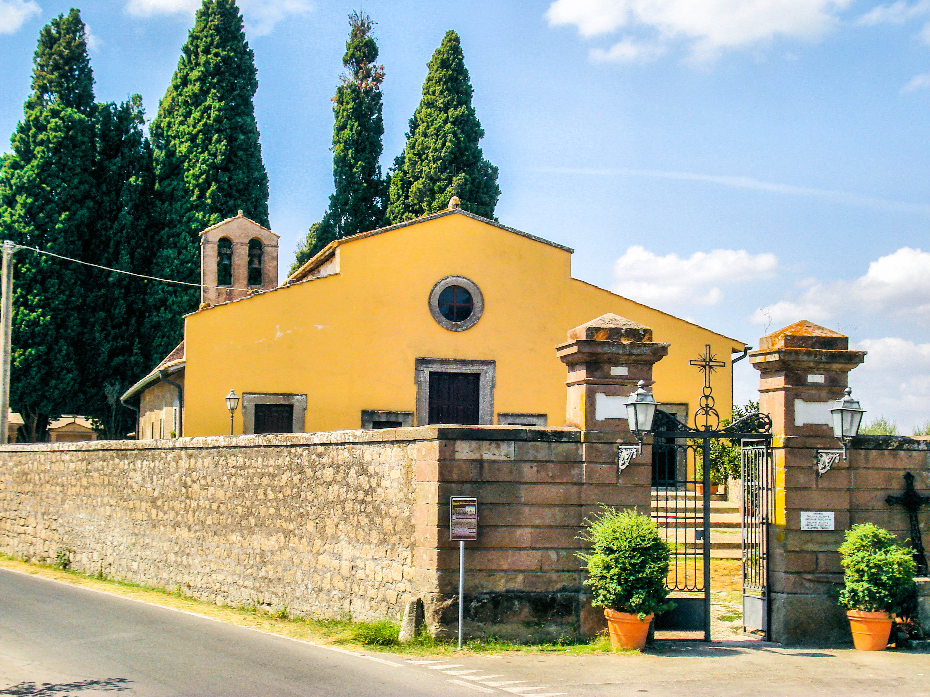 Bassano in Teverina. Chiesa dei Santi Fidenzio e Terenzio