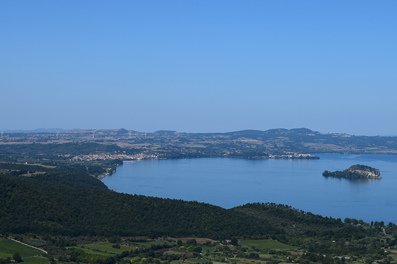 Montefiascone. Belvedere sul Lago di Bolsena