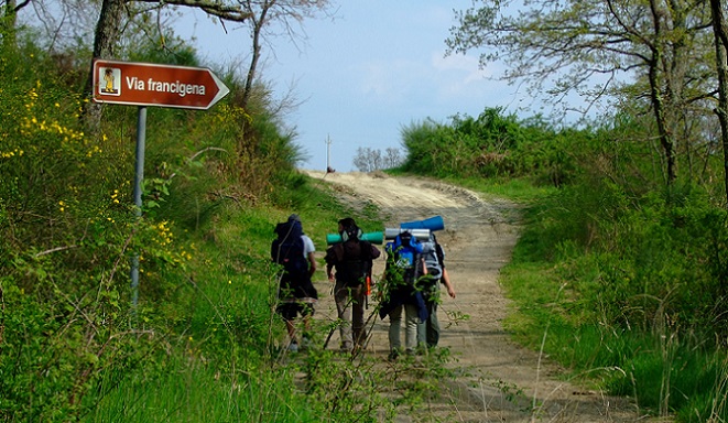 Piglio. Via Francigena del Sud 