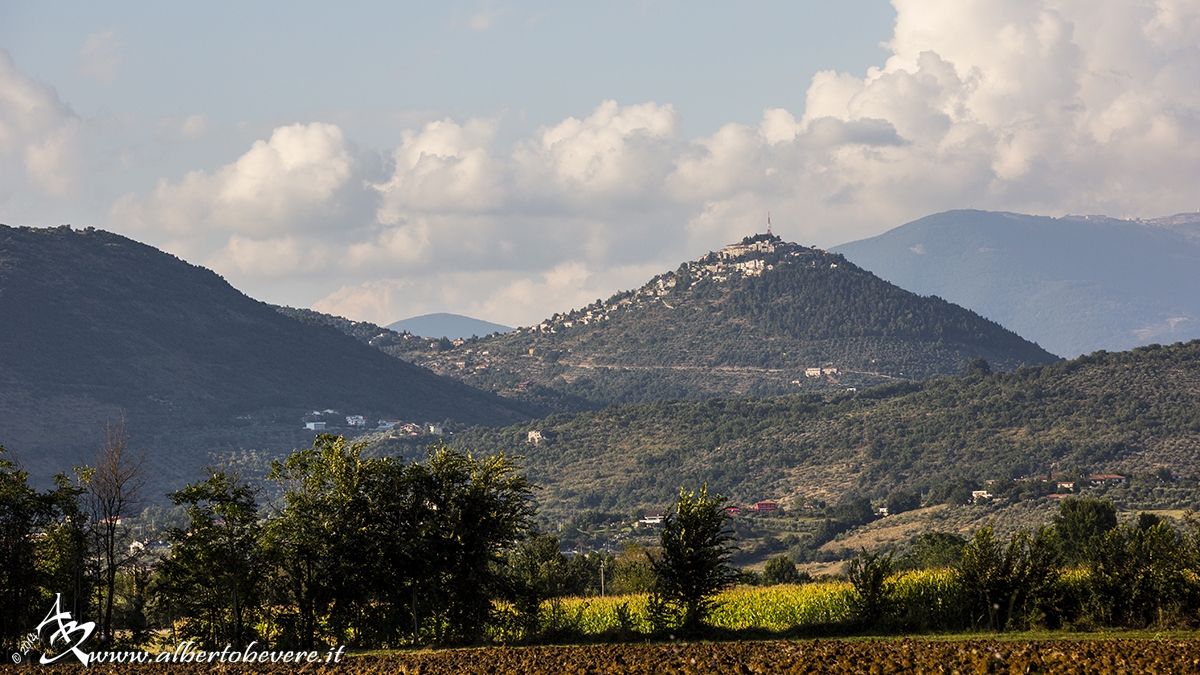 Panorama Fumone Alberto Bevere