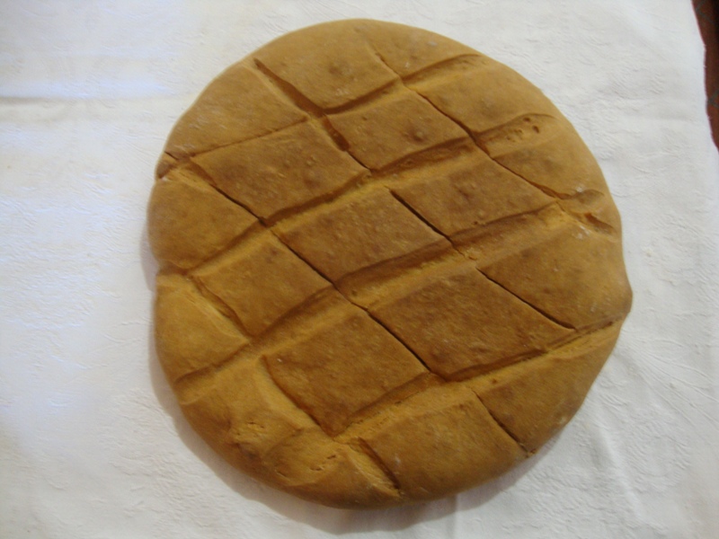 Collalto Sabino. Pizza de nfrasco