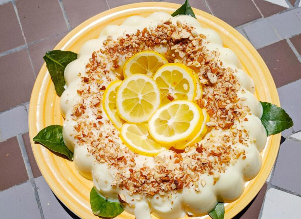 Biancomangiare, a traditional sweet of Modica and Catania