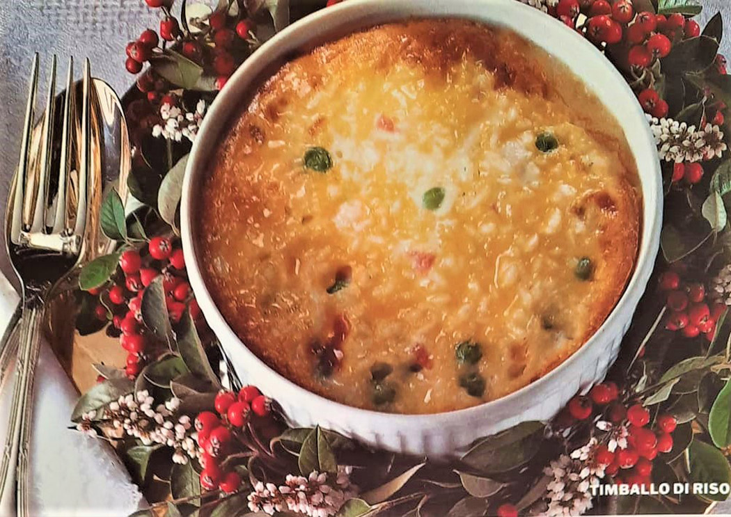 Timballo di riso, da Acireale per tutte le feste