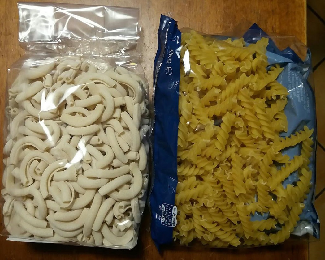 The color of pasta