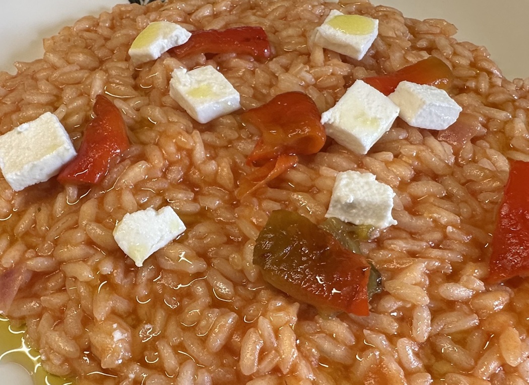 risotto all’acqua di pomodoro