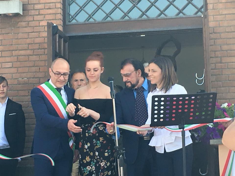 Apr 28: Inauguration of the Robazza Museum in Rocca Priora