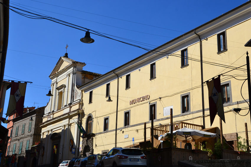 Soriano nel Cimino. Chiesa di Sant'Agostino o della SS Trinità