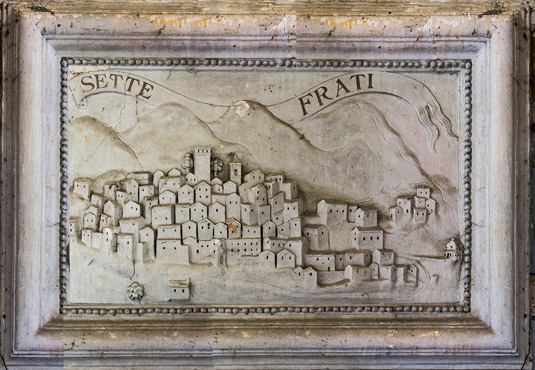 Glazed Tiles of Settefrati at Villa Gallio