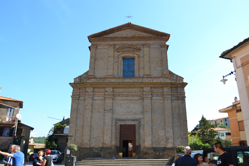 Villa San Giovanni in Tuscia. Chiesa di San Giovanni Battista