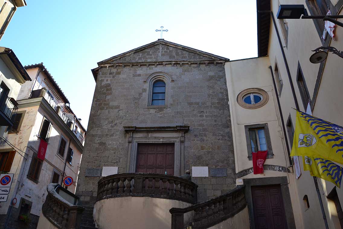 Viterbo. Chiesa di Santa Maria in Poggio detta della Crocetta