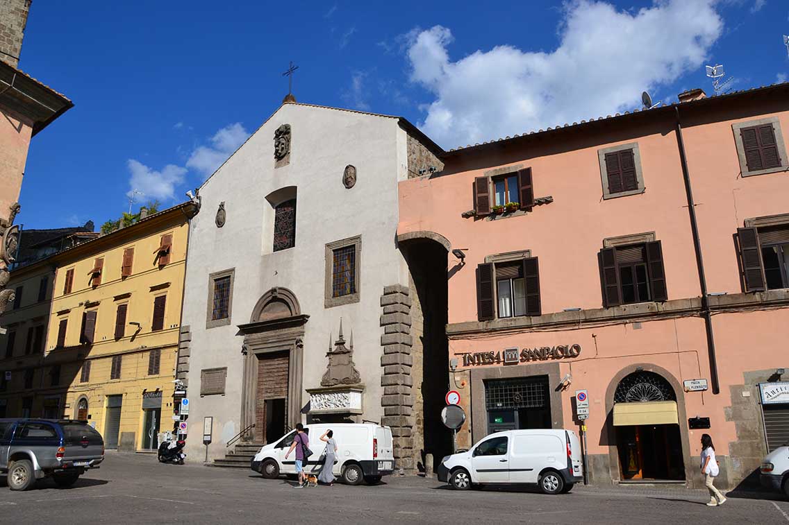 Viterbo. Church of Sant’Angelo in Spatha