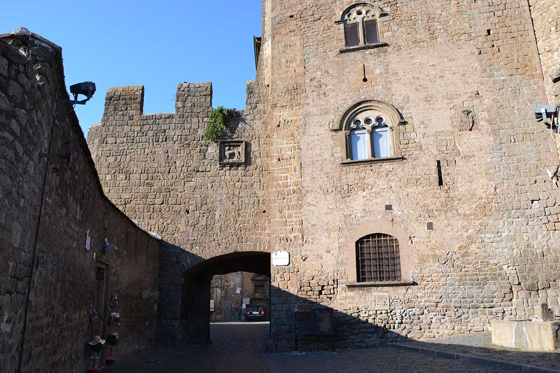 Viterbo. Porta San Pietro o Porta Salicicchia