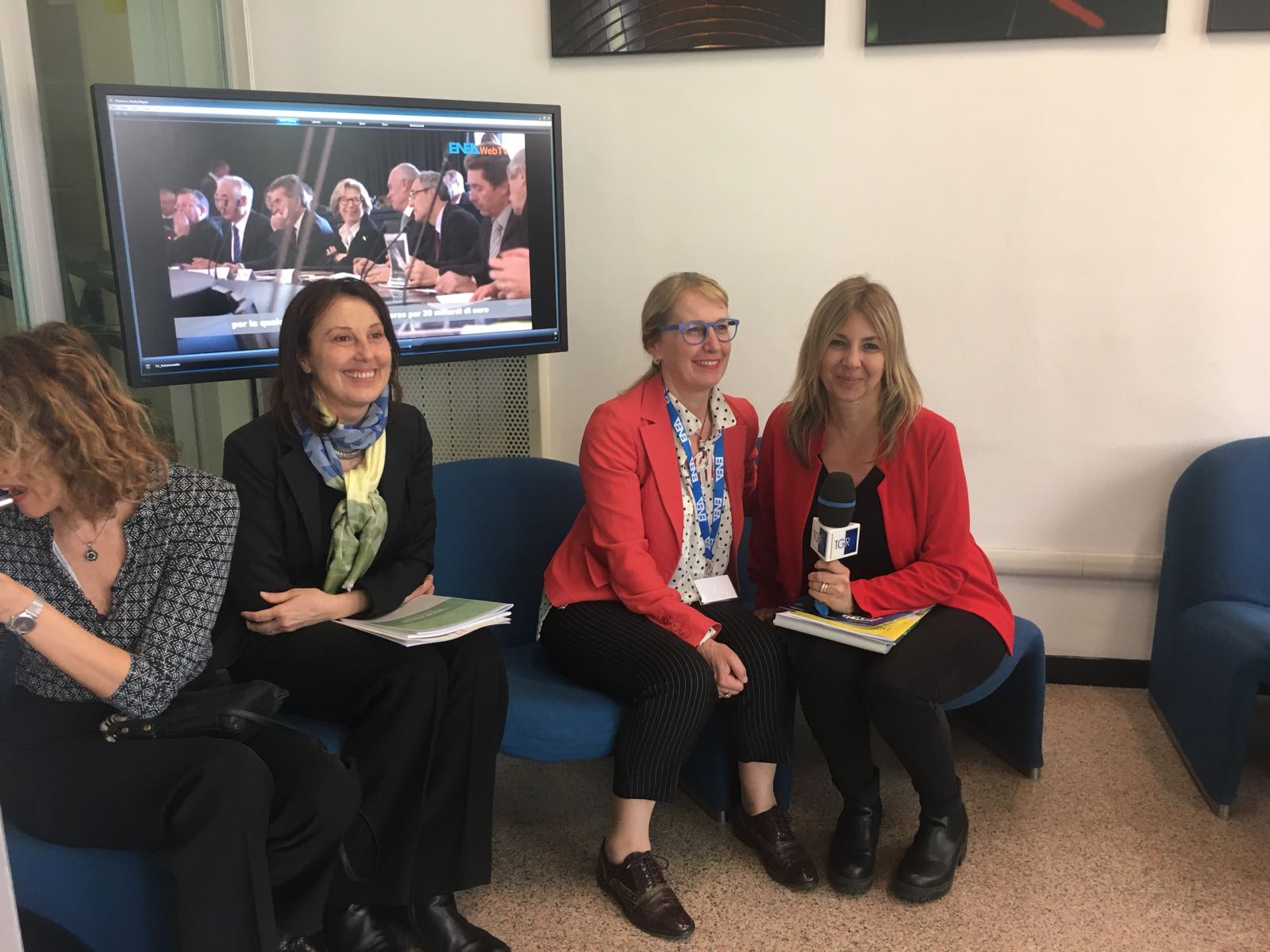 Apr 11: Discoverplaces interviewed by the TG3 Lazio