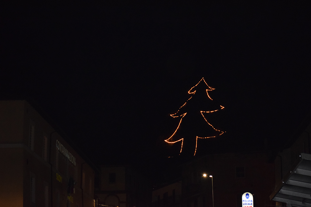 Artena. Albero di Natale