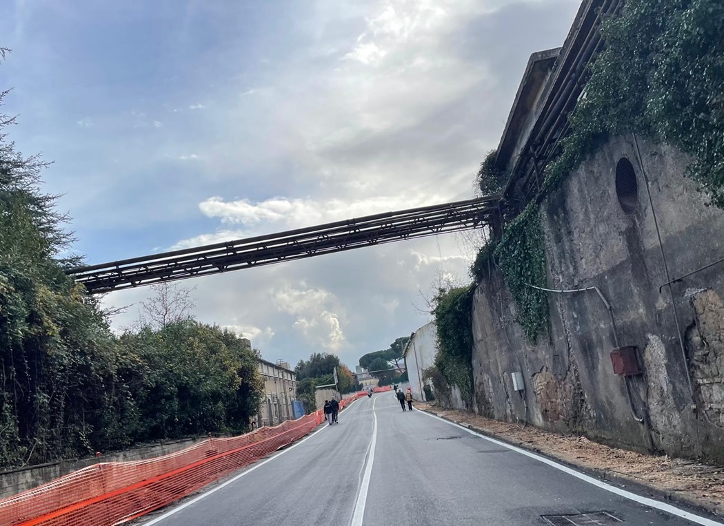 opening of the Via Romana in Colleferro