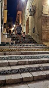 Sciacca, the “lu Sciddicaloru” staircase and the joy of children