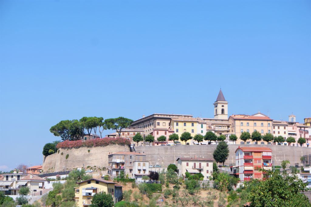 Paliano- Panorama paese by Benedicta Lee