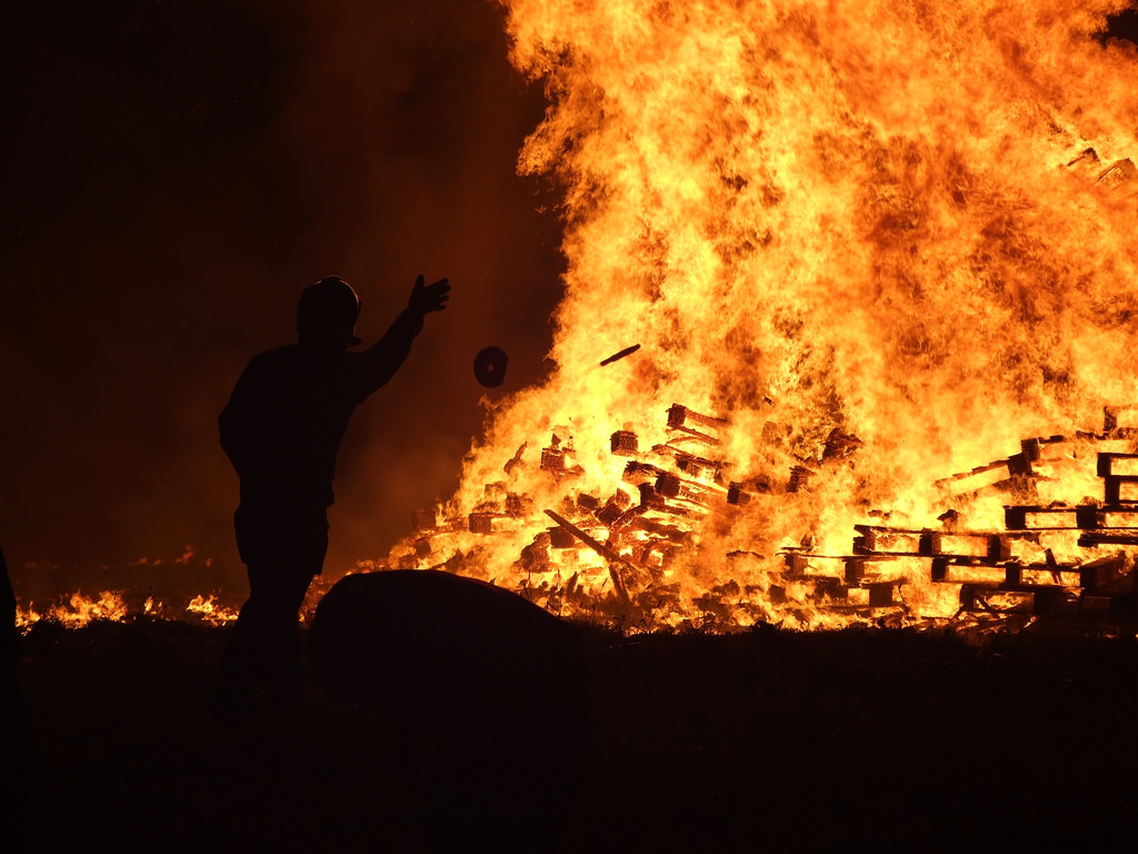 Viterbo. Sacro Fuoco di Sant’Antonio o Focarone