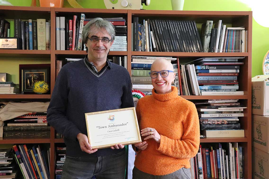 “Town Ambassador” a Luca Calselli, l’architetto della Cultura