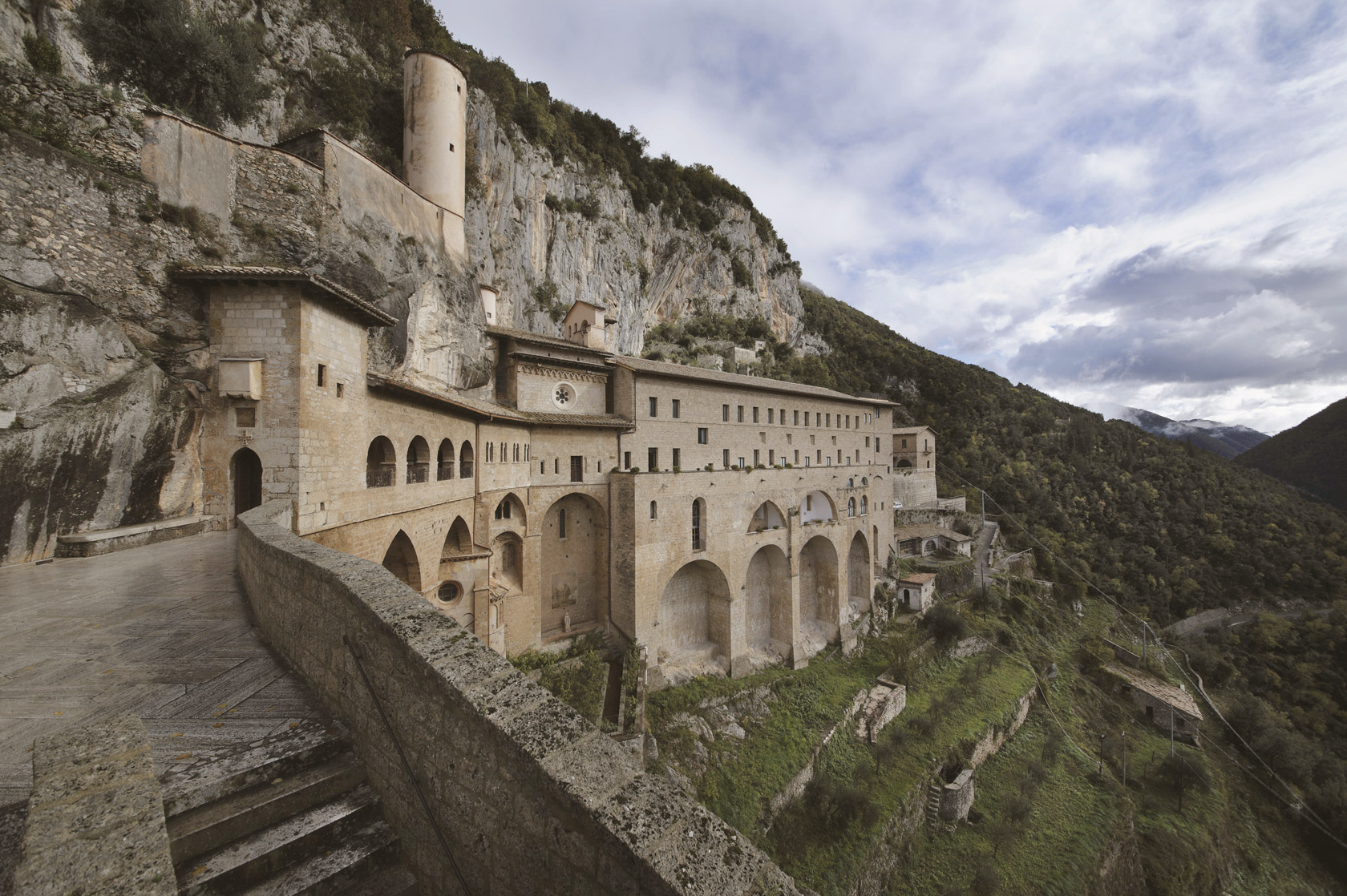 Subiaco. Monastero di San Benedetto o Sacro Speco