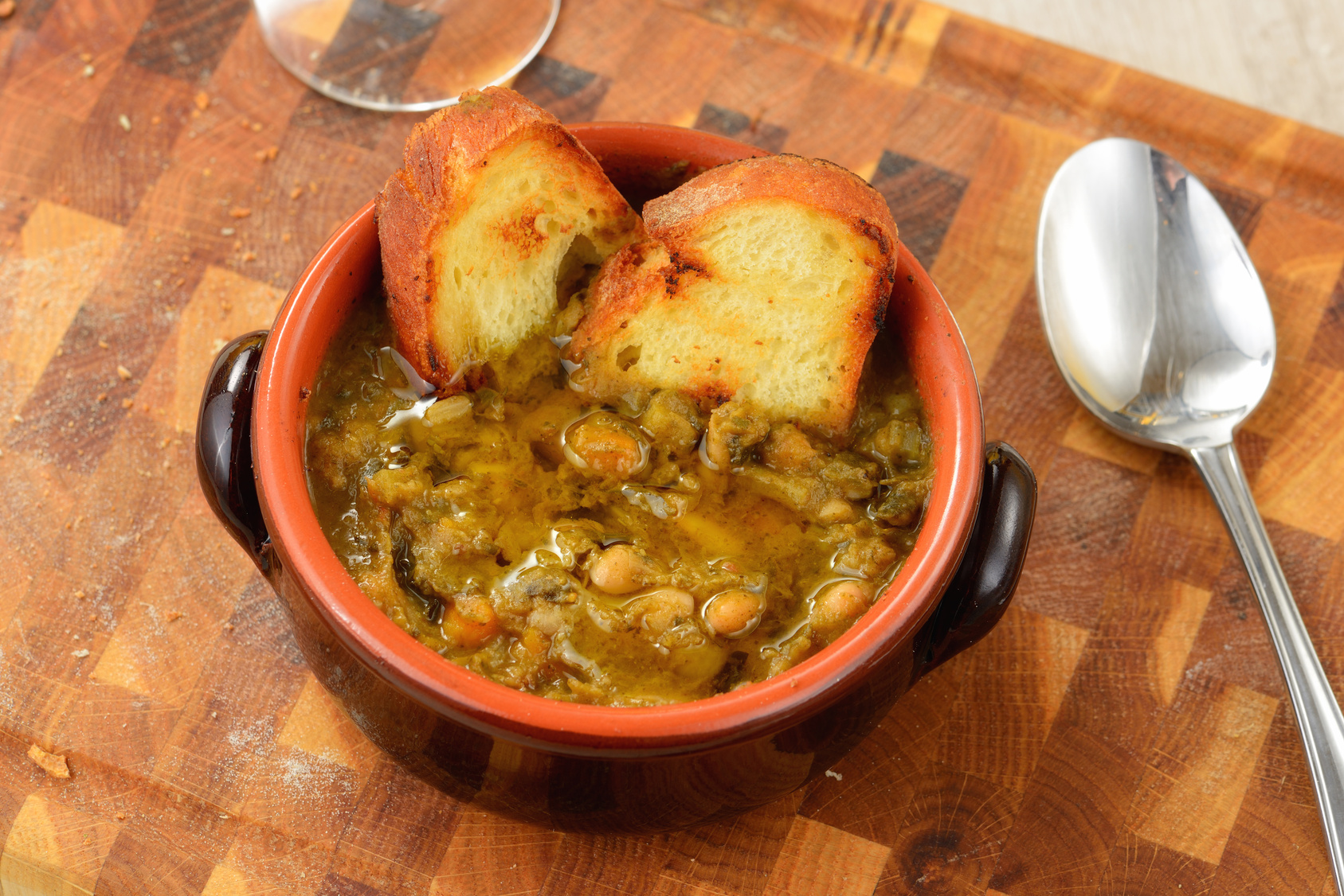 Pico. Zuppa "Pano sotto"