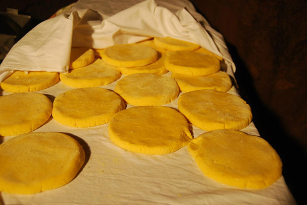 Cave- Pizza di polenta