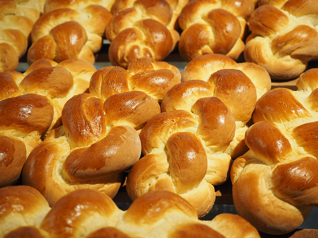 Civitella San Paolo. Treccia all’olio con i semi di anice